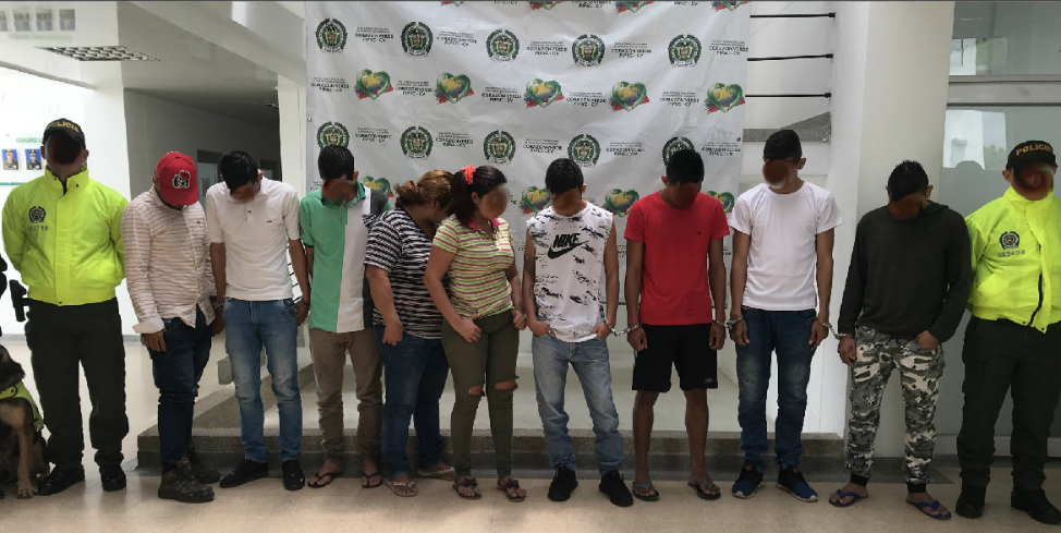 Desarticulacion Banda delincuencial la frontera.