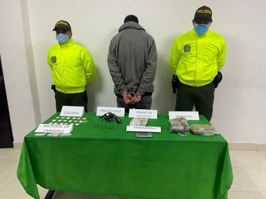 Capturado por porte ilegal 