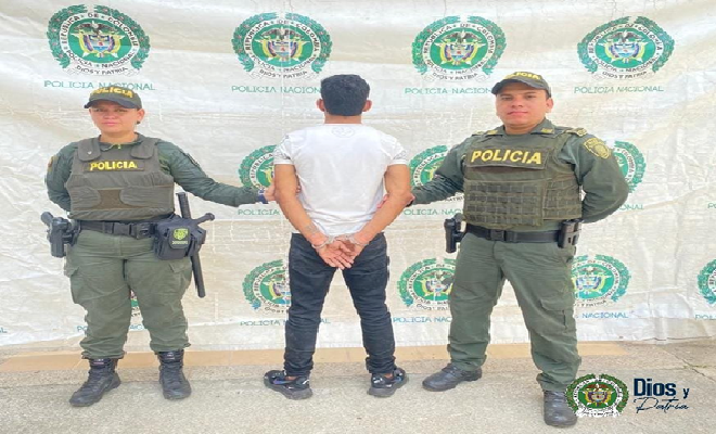 capturaron a un hombre de 27 años de edad, de nacionalidad venezolana, por el delito de cohecho