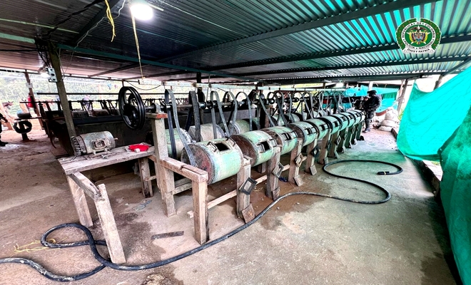 Criminales de la minería ilegal golpeados en Buriticá, Bolombolo y Jericó