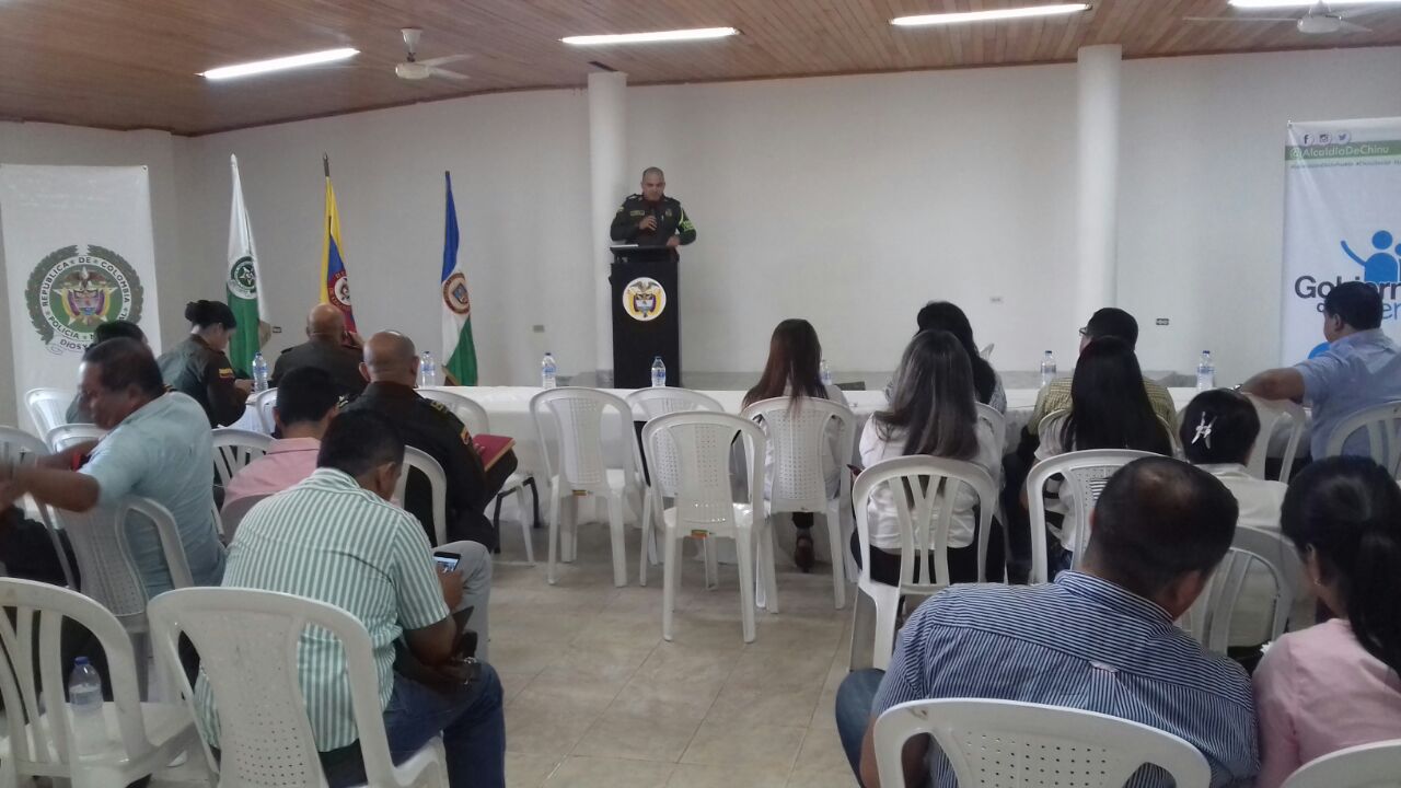 La Policía Nacional realizó el primer encuentro  con los alcaldes del segundo distrito de Policía