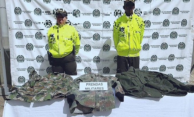 Capturada por porte de estupefacientes