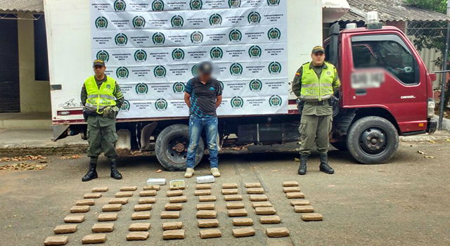 La Policía Nacional-saca de las calles del Meta-más de 60 mil dosis personales