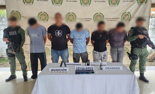 Caen cinco extorsionistas en Pueblo Nuevo y Buenavista