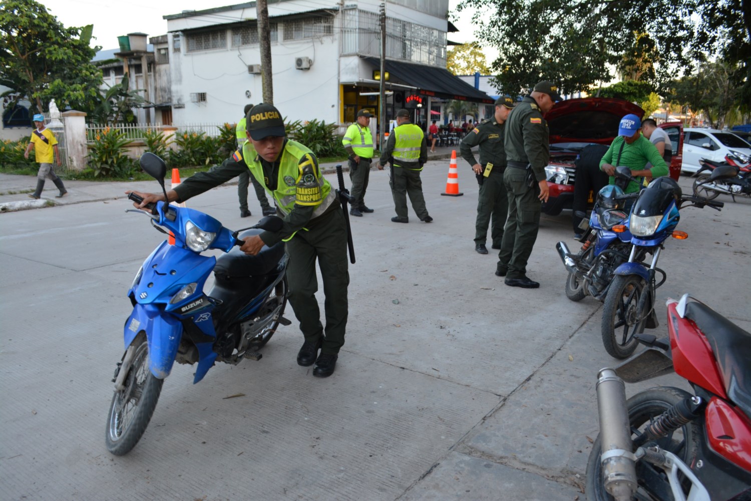 Control de motos abandonas 