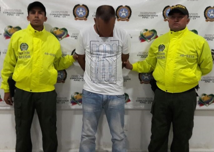 En operativos realizados en Ayapel se realiza la Captura de “Camilo”