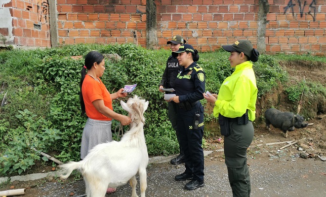Es el mensaje que la Policía del Quindío le da a las mujeres a través de esta campaña