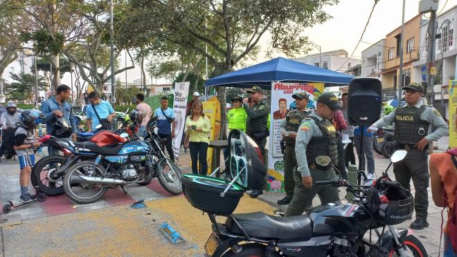 Invitamos a los ciudadanos a cuidar sus motocicletas