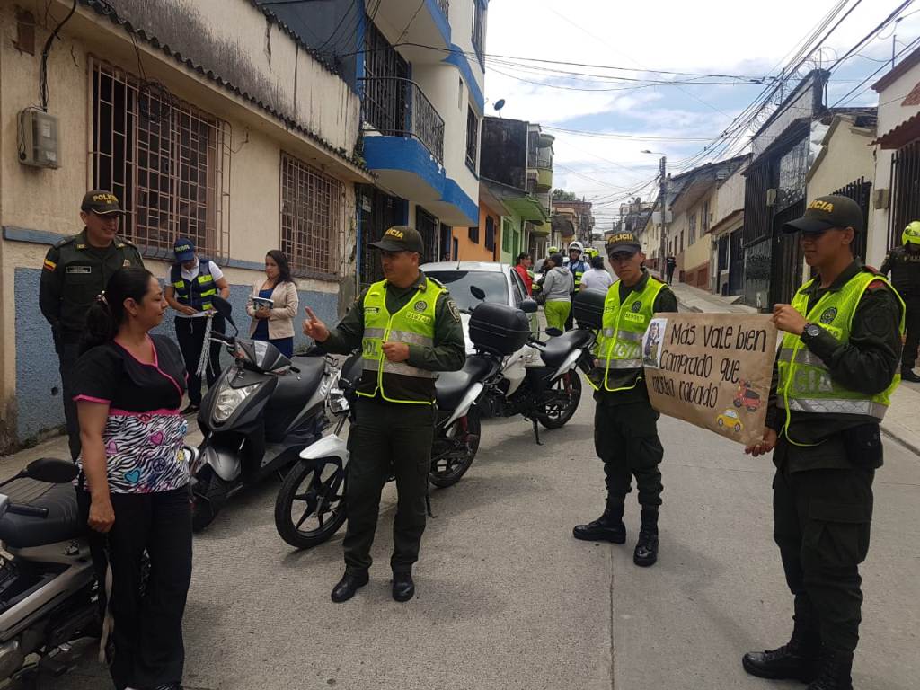 campaña contra el hurto a motocicletas