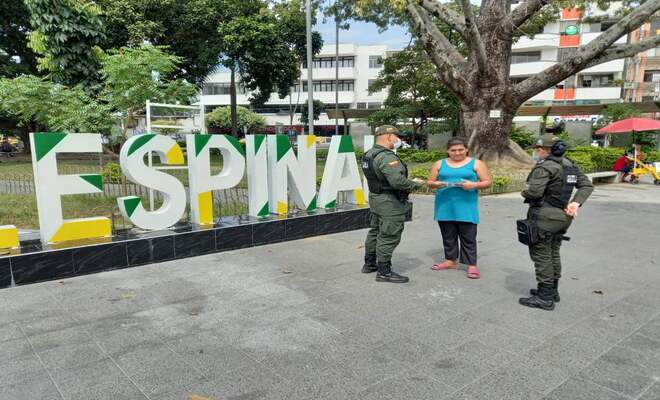 En diferentes municipios, el grupo de prevención GAULA de la Policía Tolima, realizó campaña contra la extorsión