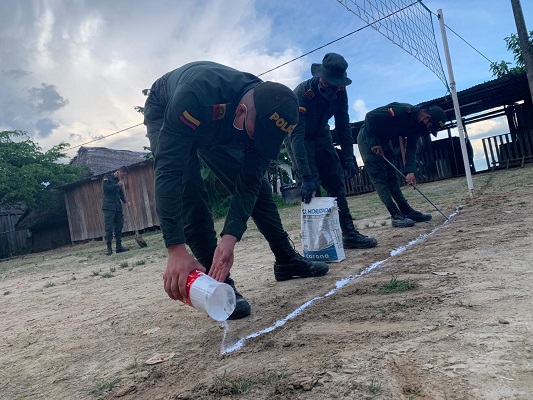 Una nueva cancha para Amanavén