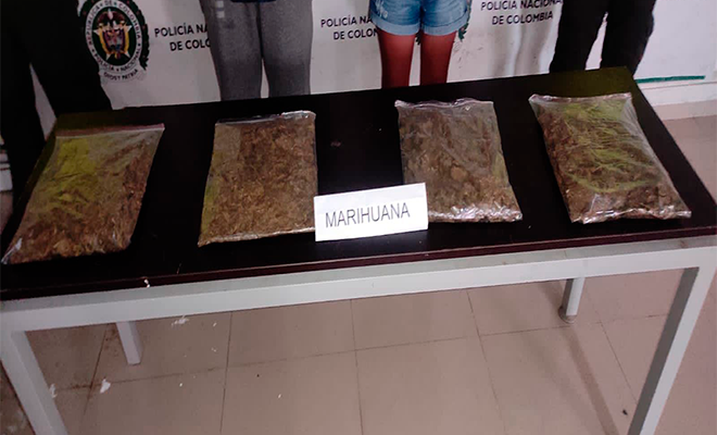 Incautación de Marihuana 