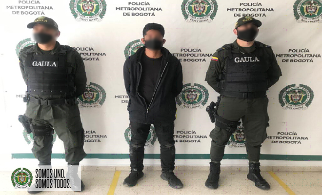 Capturamos a un hombre conocido como ‘comandante’,