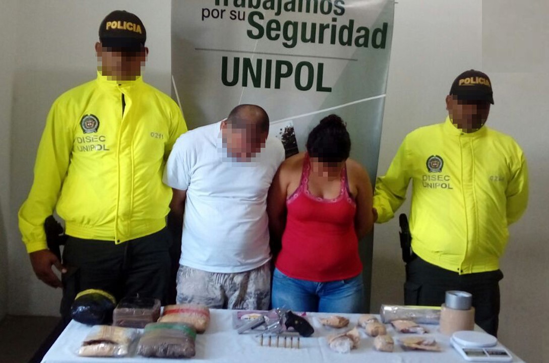 Las capturas se realizaron en el barrio nuevo éxito