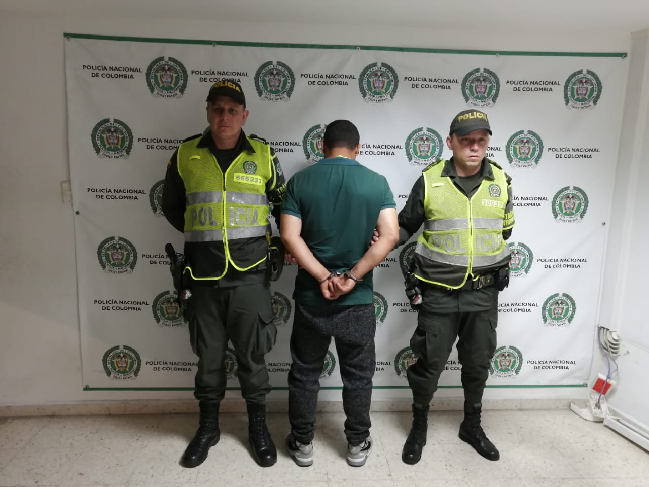 capturamos individuo por  documento falso.