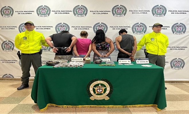 Las cuatro personas son señaladas de varios delitos