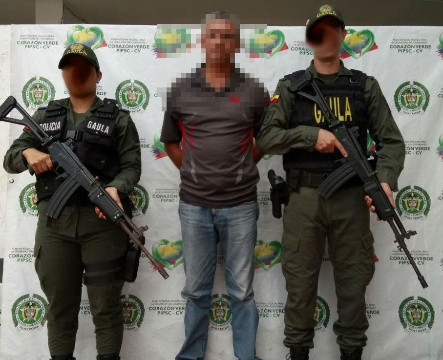 oportuna reacción permite la captura de una persona por extorsión.