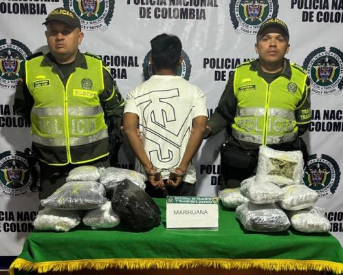 Dejado a disposición de autoridad competente