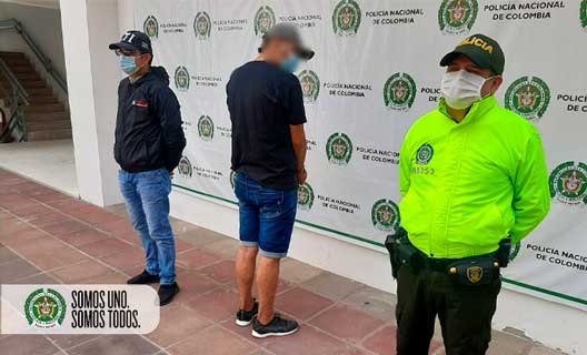 Hombre capturado mediante orden judicial por el delito de acceso carnal violento
