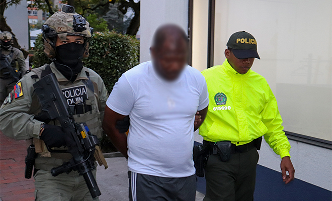 Capturado es trasladado por DIJIN.