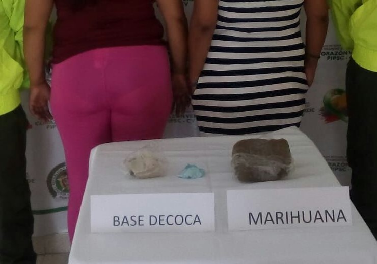 En diligencia de registro y allanamiento