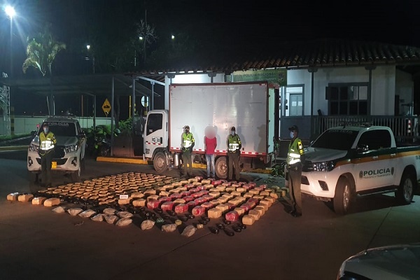 Capturado por 350 kilos de marihuana 