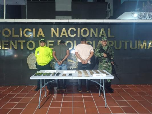 Golpe a las redes del narcotráfico en el Putumayo. 