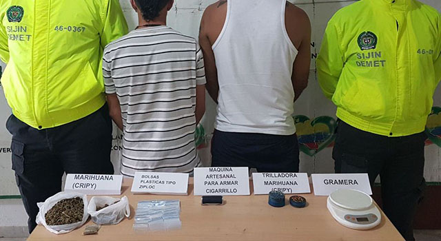 Avanza ofensiva de la-Policía Nacional-contra el tráfico local de estupefacientes-en el Meta