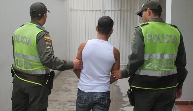 En el procedimiento se incautó un arma blanca y se recuperaron los elementos