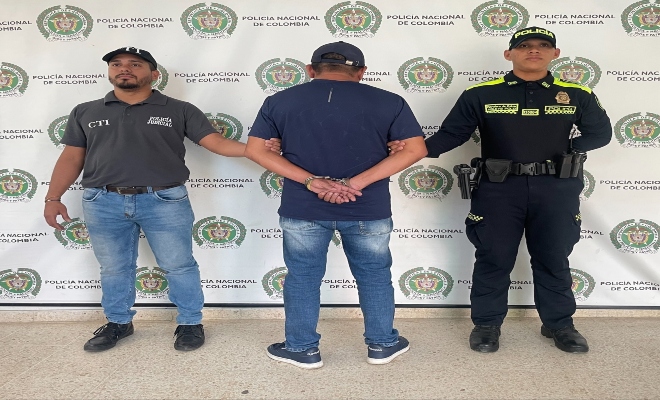 Capturado por delito de actos sexuales con menor de 14 años