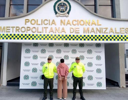 Capturada por orden judicial una mujer en Manizales