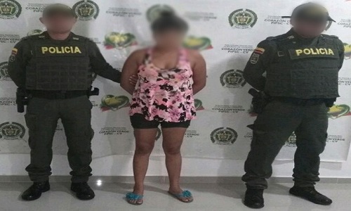 Las capturas se llevaron a cabo en La Aparatada, Lorica, Valencia, Tierralta y Puerto Libertador