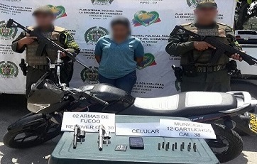 Las acciones policiales se llevaron a cabo gracias a información suministrara por la comunidad 