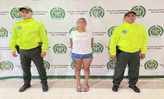 Capturada “la pocha” por hurto