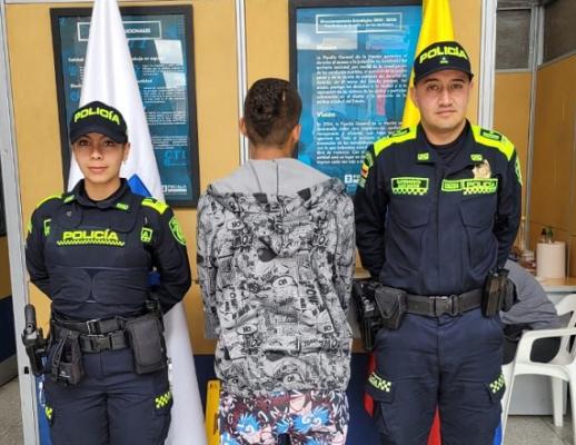 capturado por trafico de estupefacientes y vinculado al proceso de hurto