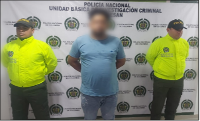 Dos hombres capturados  por los delitos de actos sexuales y acceso carnal abusivo con menor de 14 años