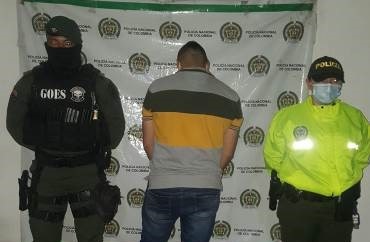 El hombre de 29 años fue capturado mediante orden judicial