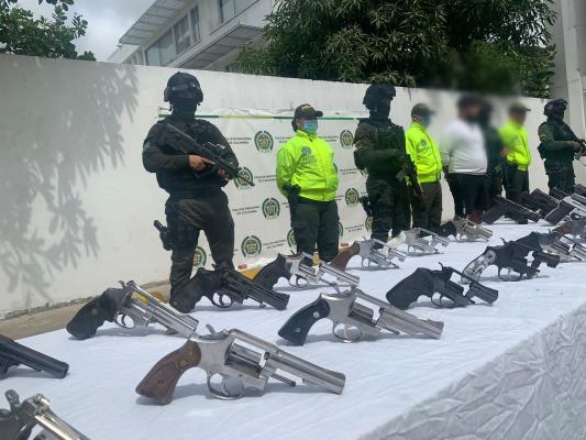 Este importante operativo se realizó en coordinación de la fiscalia general de la nación