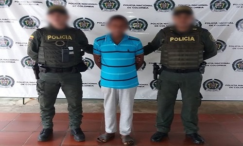 La acción policial se llevó a cabo en zona urbana de Pueblo Nuevo
