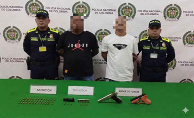 En diligencias de allanamiento, la SIJIN incaut&oacute; armas, proveedores y munici&oacute;n presuntamente utilizados para actividades delictivas.