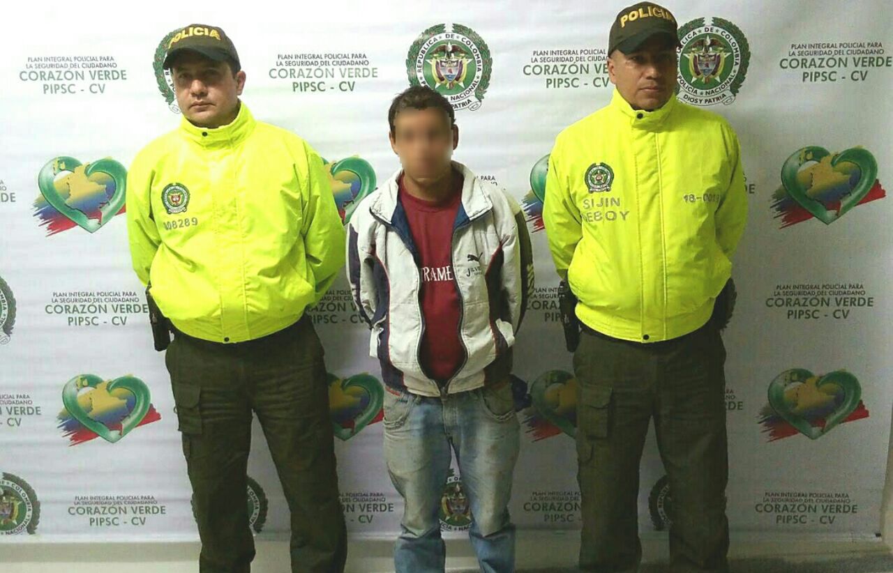 Capturado por el homicidio de una niña en Nobsa