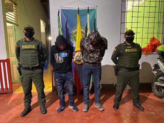 En mocoa son capturados en flagrancia 02 hombres por el delito de hurto