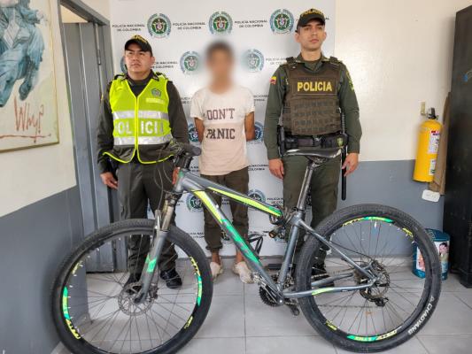 Capturado por hurta bicicletas 