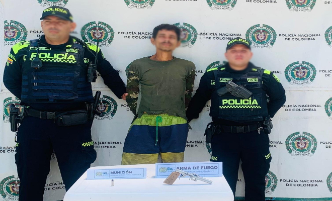 Hombre de 30 años, capturado en Fundación 