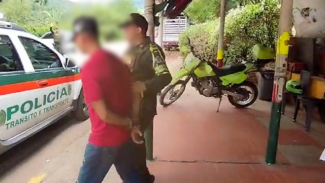 En actividades de control con la Seccional de Tránsito y Transporte de Santander, se logró la captura de tres persona. 