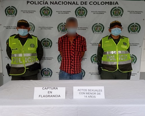 Capturado por abuso sexual con menor de 14 años 