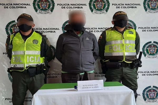 Capturado por acto sexual abusivo con menor de 14 años de edad