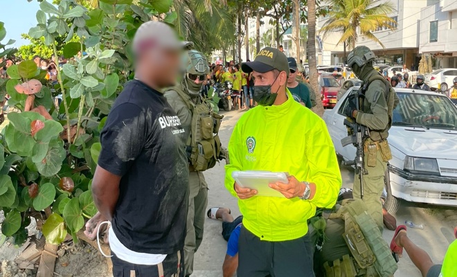 En un operativo coordinado entre la Policía Antinarcóticos y la DEA se dio captura a dos narcotraficantes con fines de extradici