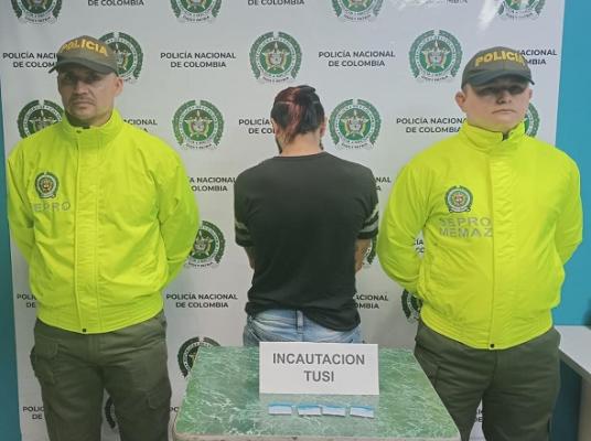 Capturado con droga sintética