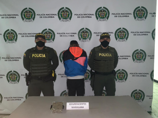 capturado “Jorge” presunto expendedor con 300 gramos de marihuana